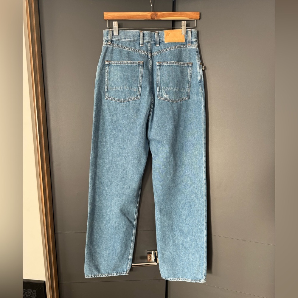 Golden Goose Light Blue Embellished High-Waist Jeans - Picture 4 of 4
